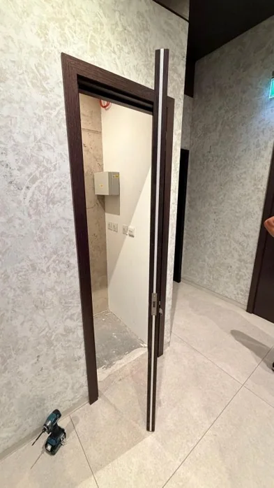 Communal fire-door condition during POWD remedial works